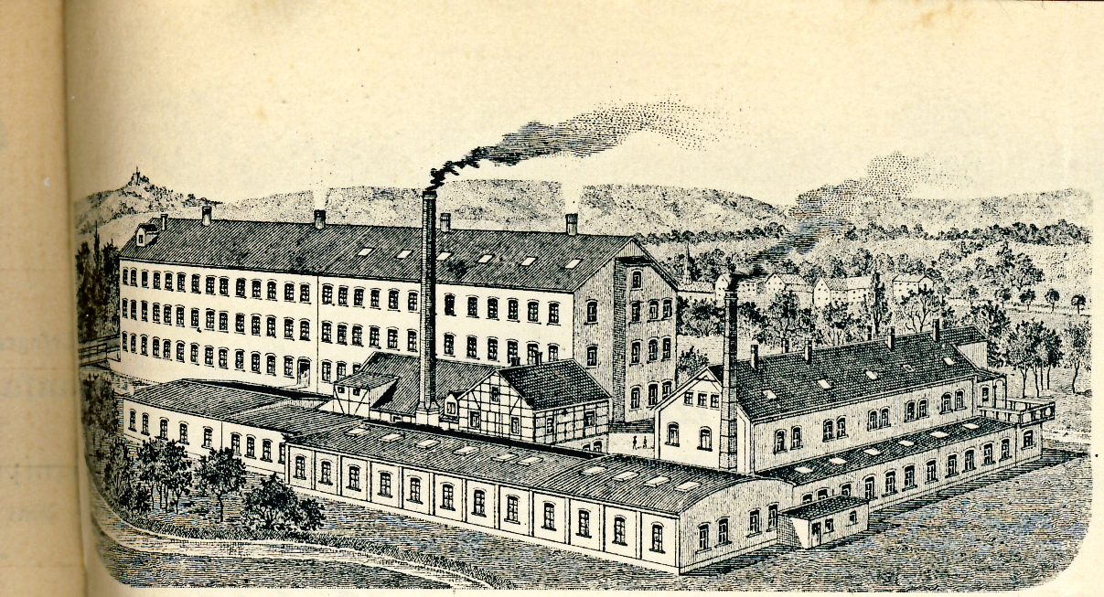 Damalige Porzellanfabrik in Freienorla heute Autohaus und Planen für LKW